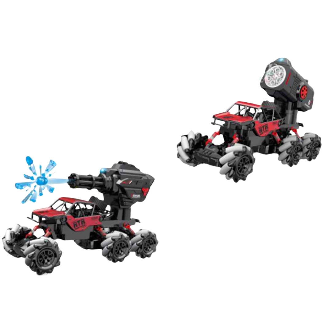 Off-Road Chariot 2-in-1 RC Car Bubble & Water Bomb Functions
