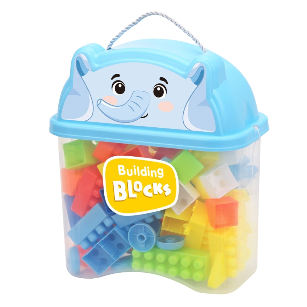 Elephant Shaped Building Block Set – TOYS 4 LESS
