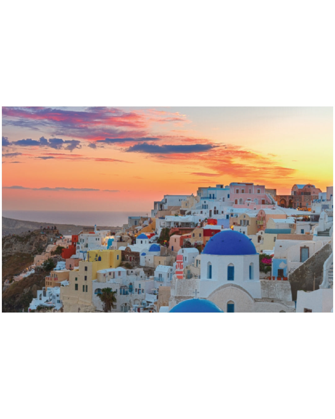 Santorini Greece  Puzzle 1500 Pieces