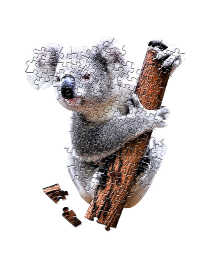 Koala Animal-Shaped Puzzle 100 Pieces