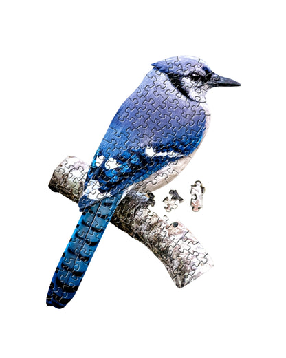 Blue Bird Animal Shaped Puzzle 100 Pieces