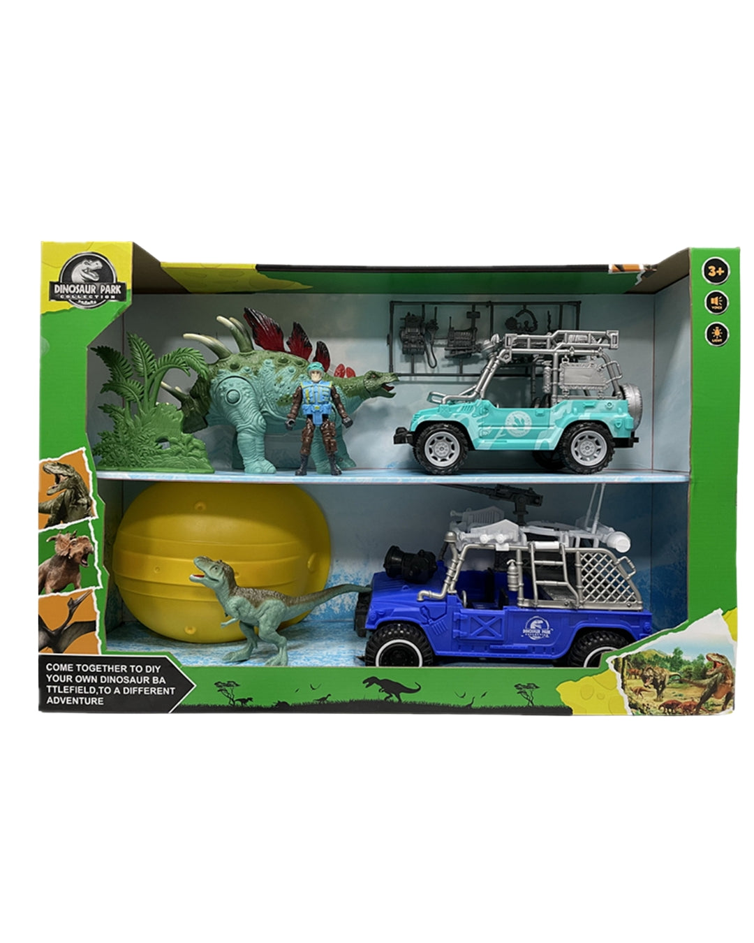 Dinosaur Park Expedition Playset