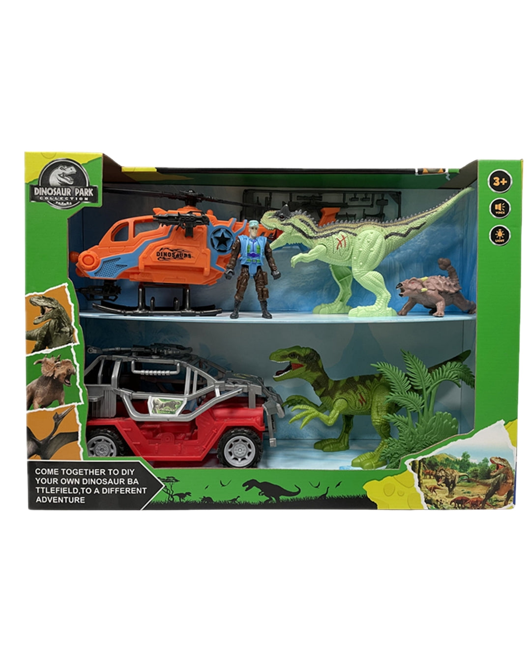 Dinosaur Battlefield Playset