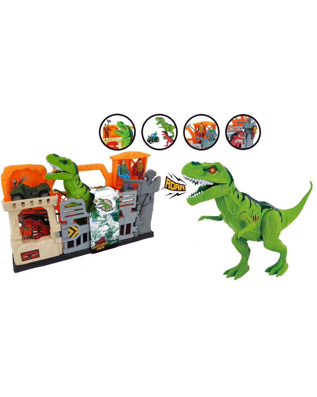 Dinosaur Adventure Quad Playset