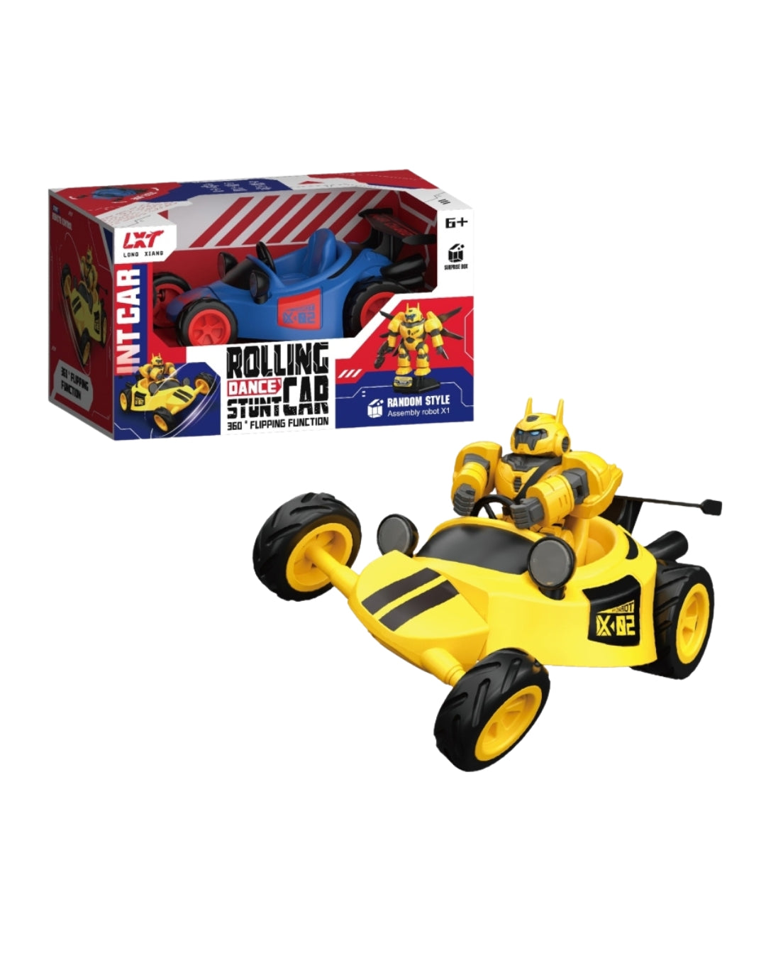 Transforming RC Stunt Car