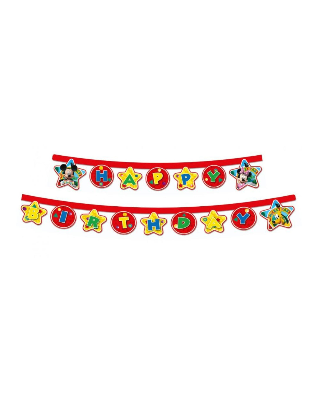 Mickey Mouse "Happy Birthday" Banner