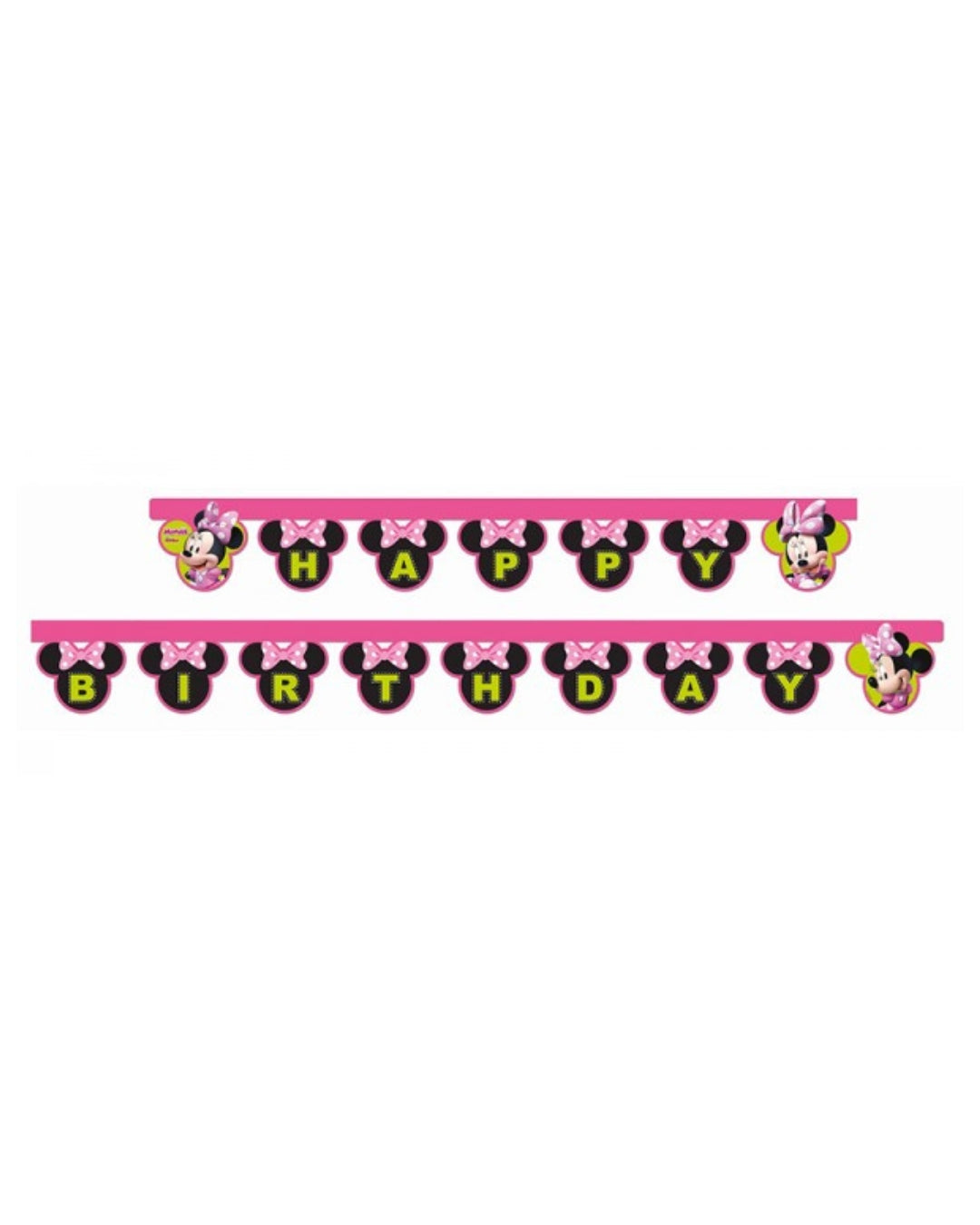 Minnie Mouse Die-Cut Party Banner