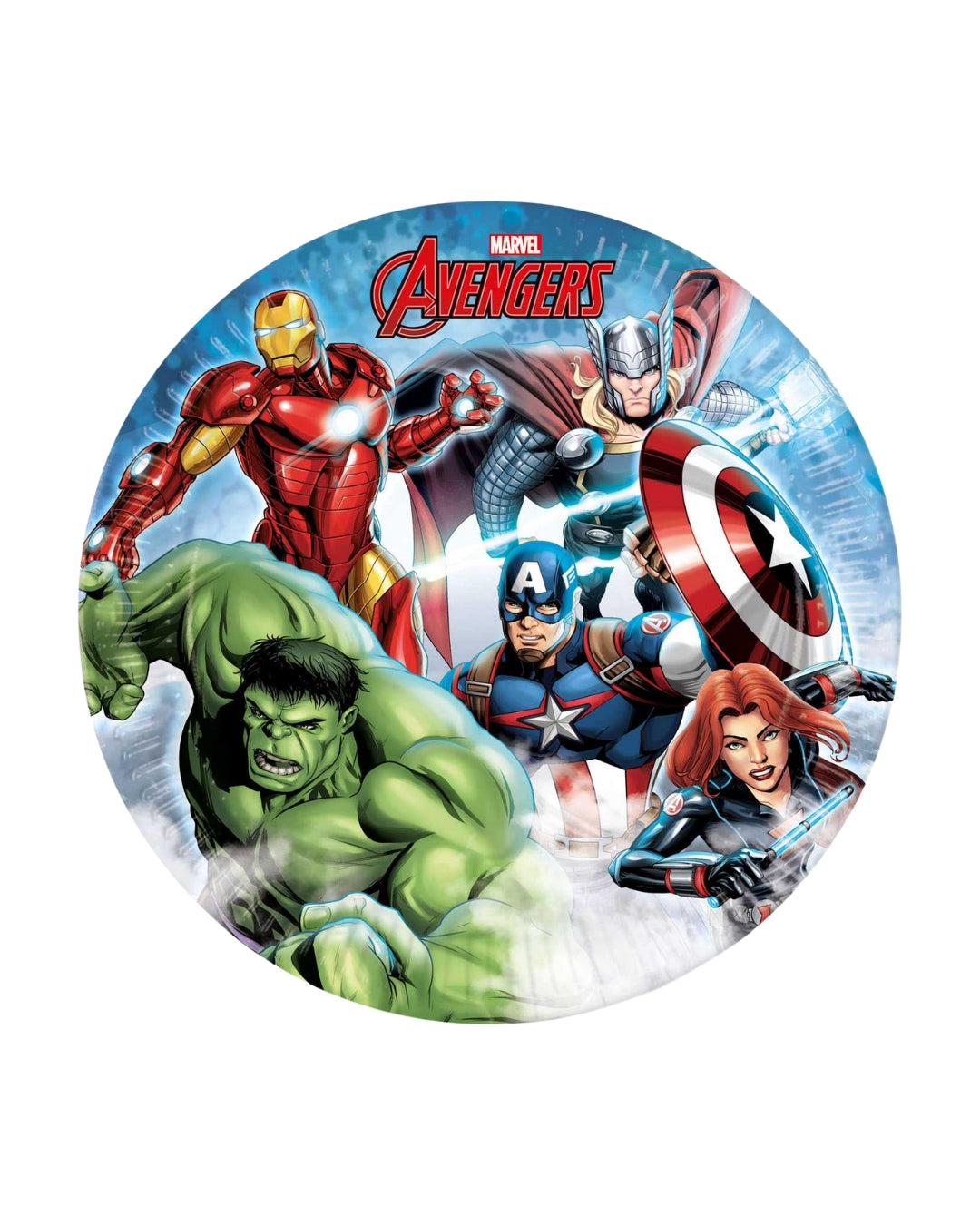 Marvel Avengers Paper Plates