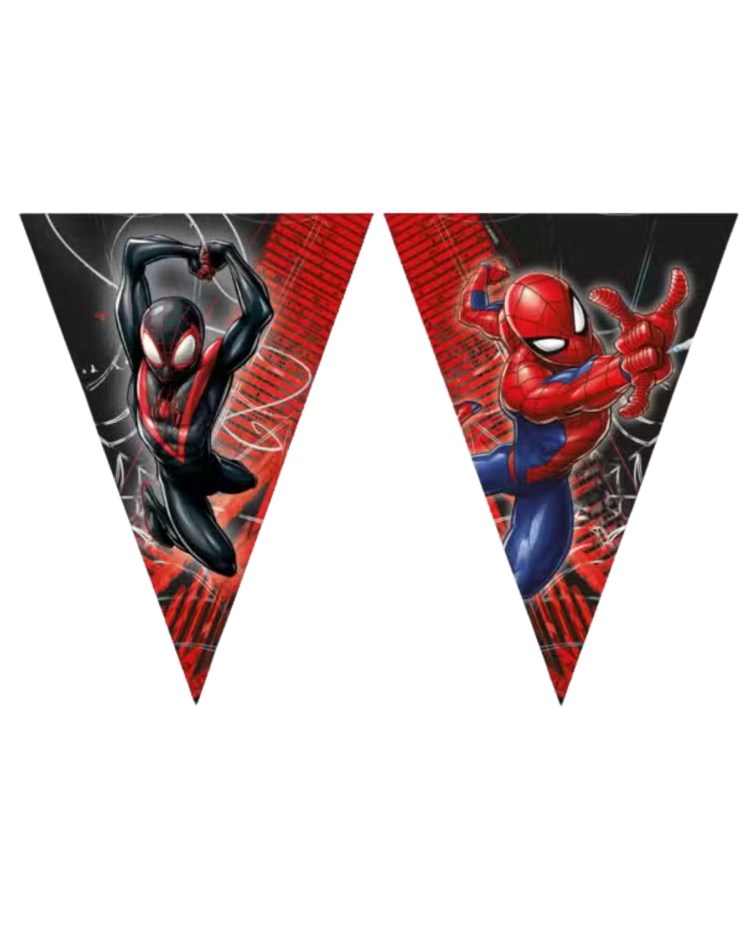 Spider-Man Triangle Flag Banner