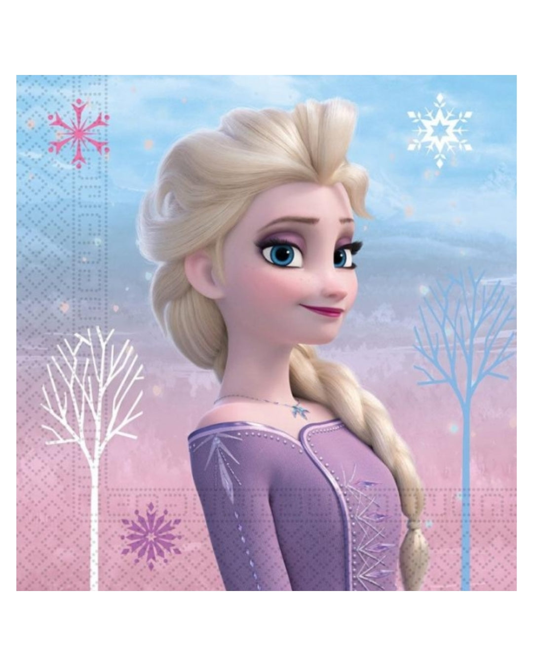 Frozen-Themed Birthday Napkins