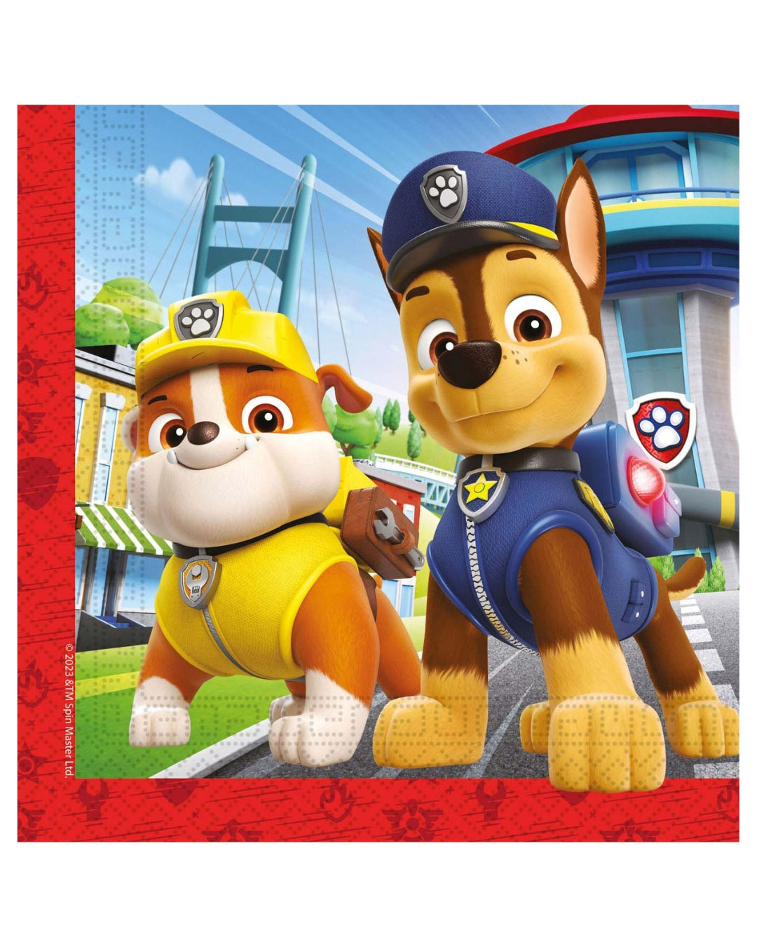 Paw Patrol Rescue Heroes Napkins