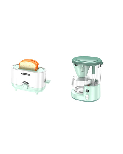 Toaster and Coffee Maker Playset
