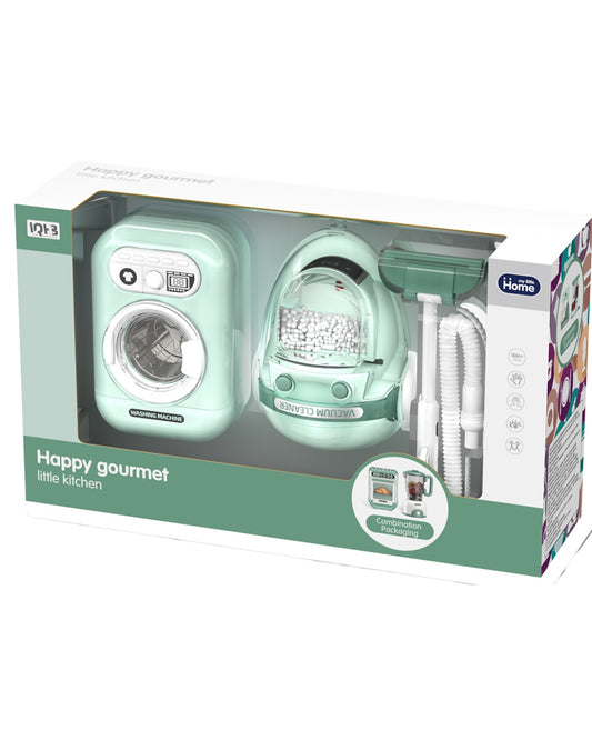 Washing Machine & Vacuum Cleaner Playset