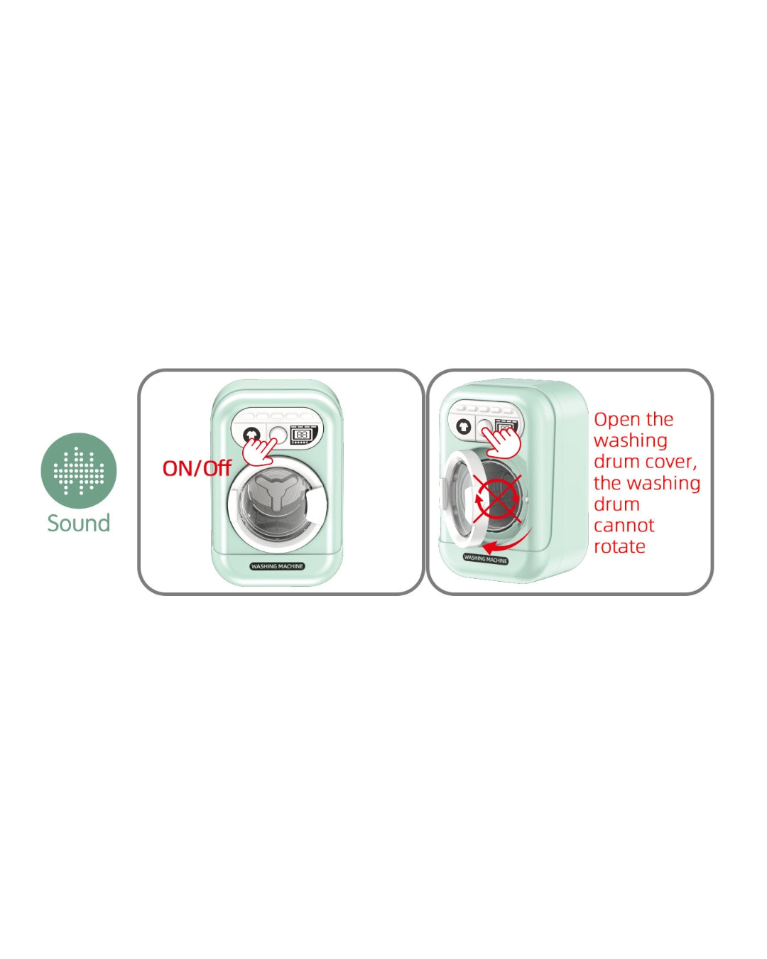 Washing Machine & Vacuum Cleaner Playset