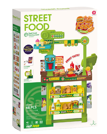 Street Food Fast Food Playset