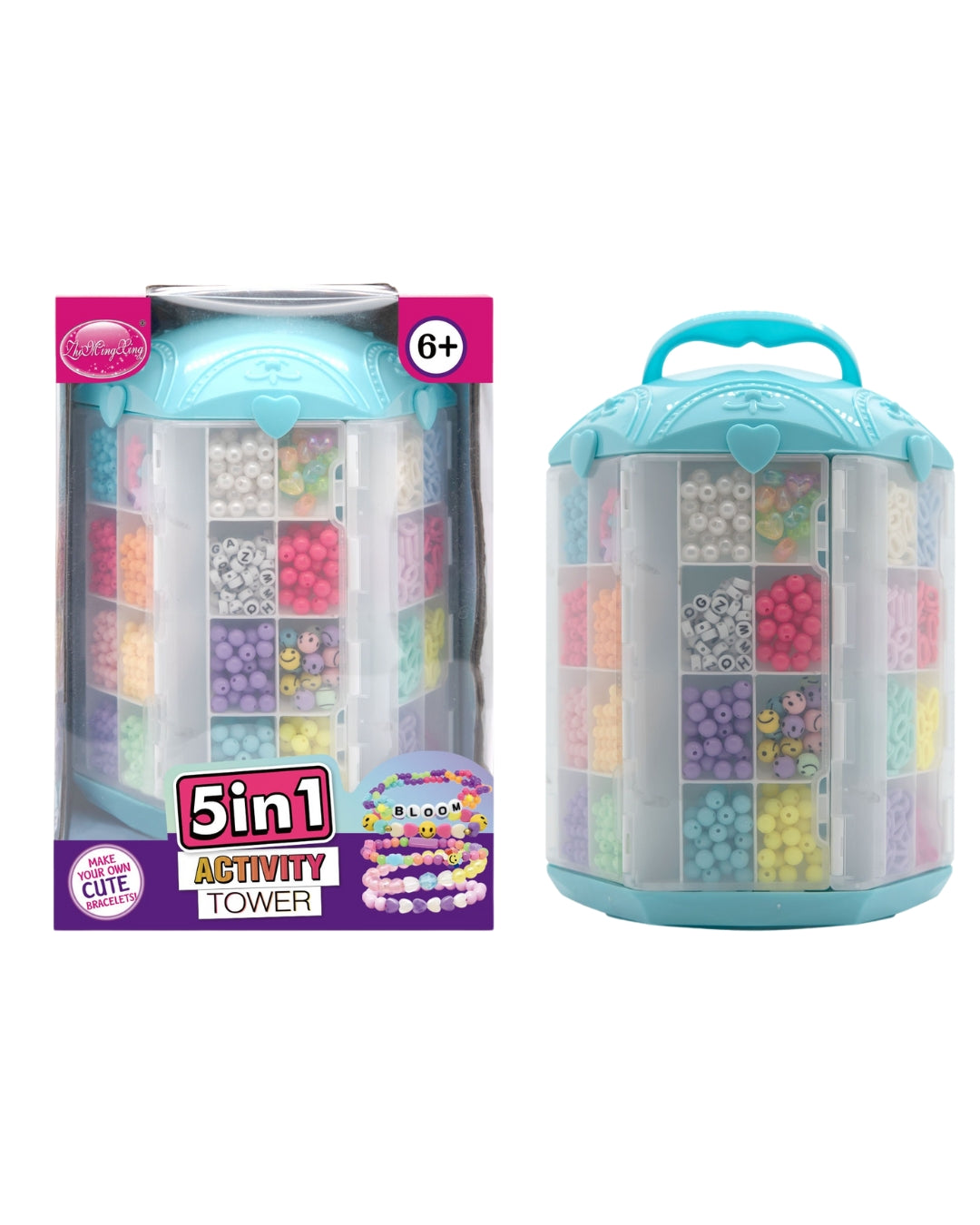 5-in-1 Activity Tower Jewelry Making Kit