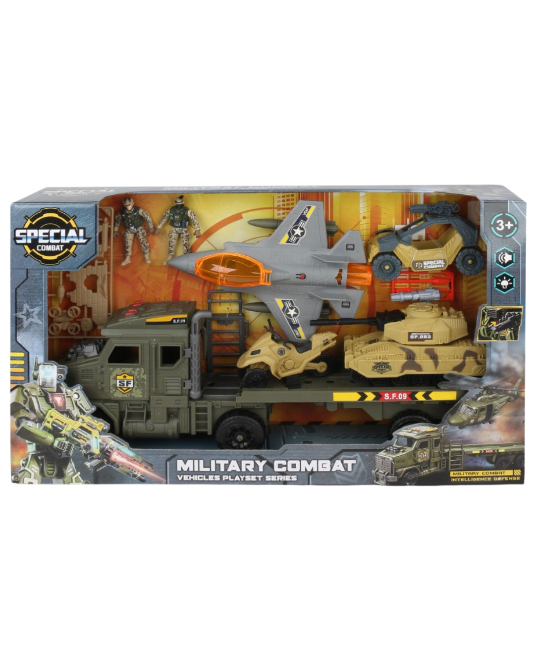 Military Combat Vehicles Playset