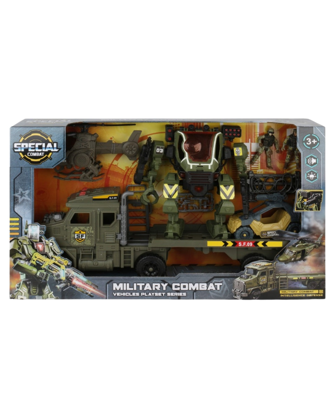 Special Combat Military Vehicles Playset