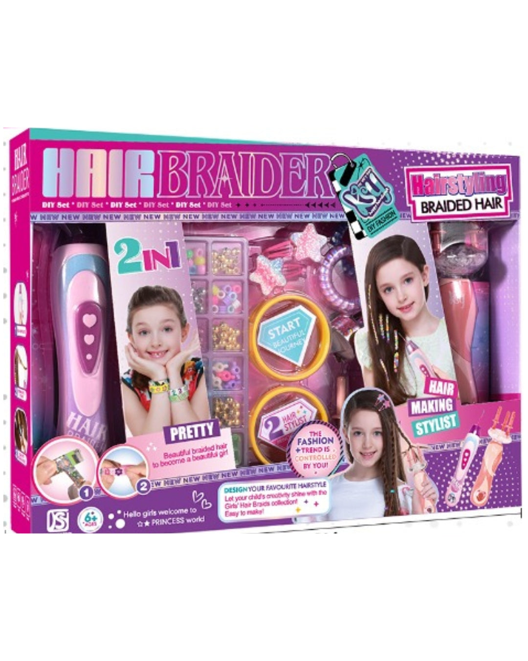 Hair Braider 2-in-1 Styling Kit