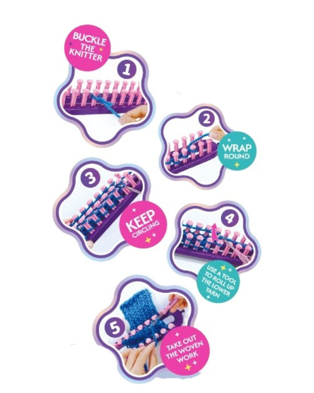 DIY Knitting Machine Craft Set