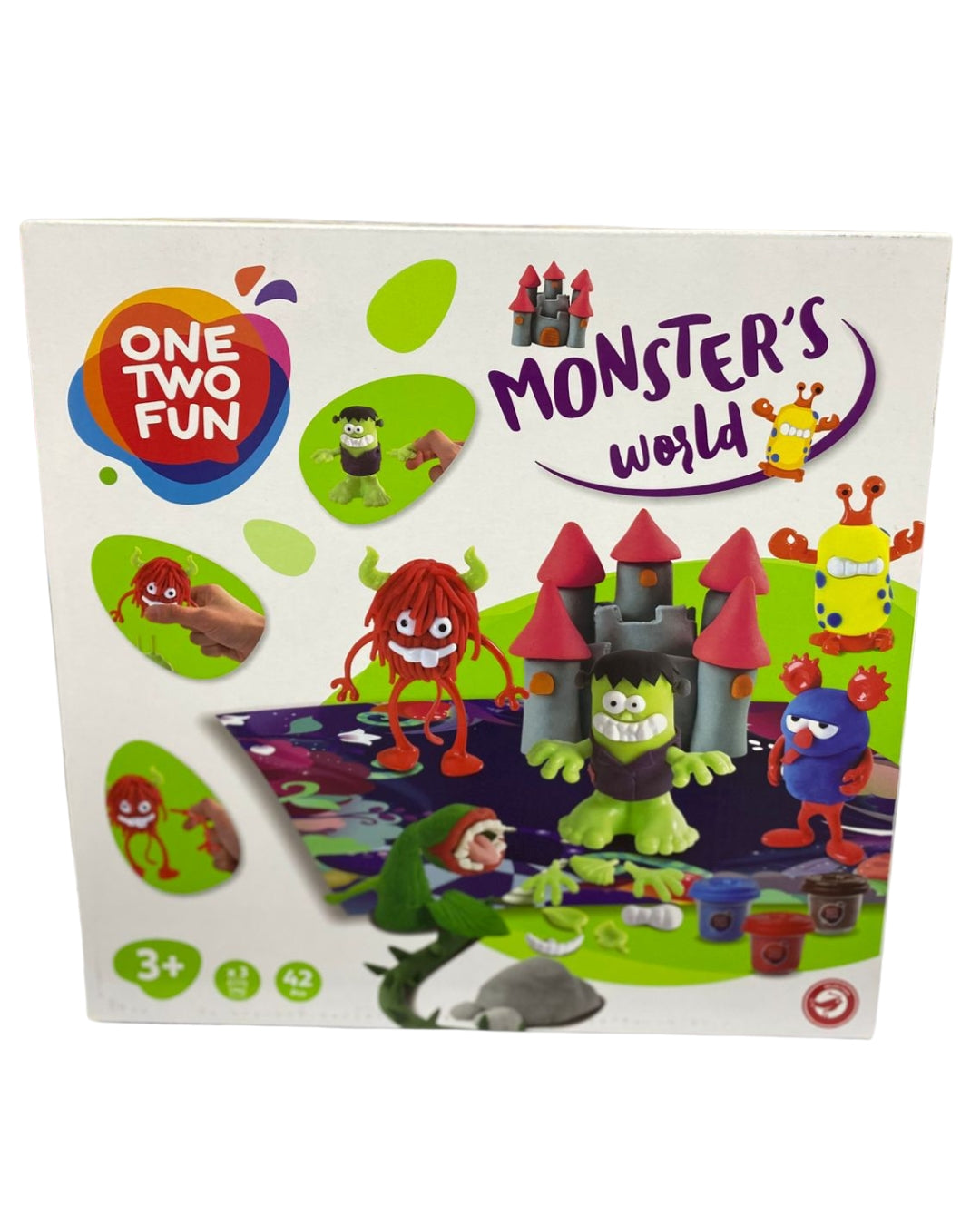 Monsters World Modeling Dough Playset