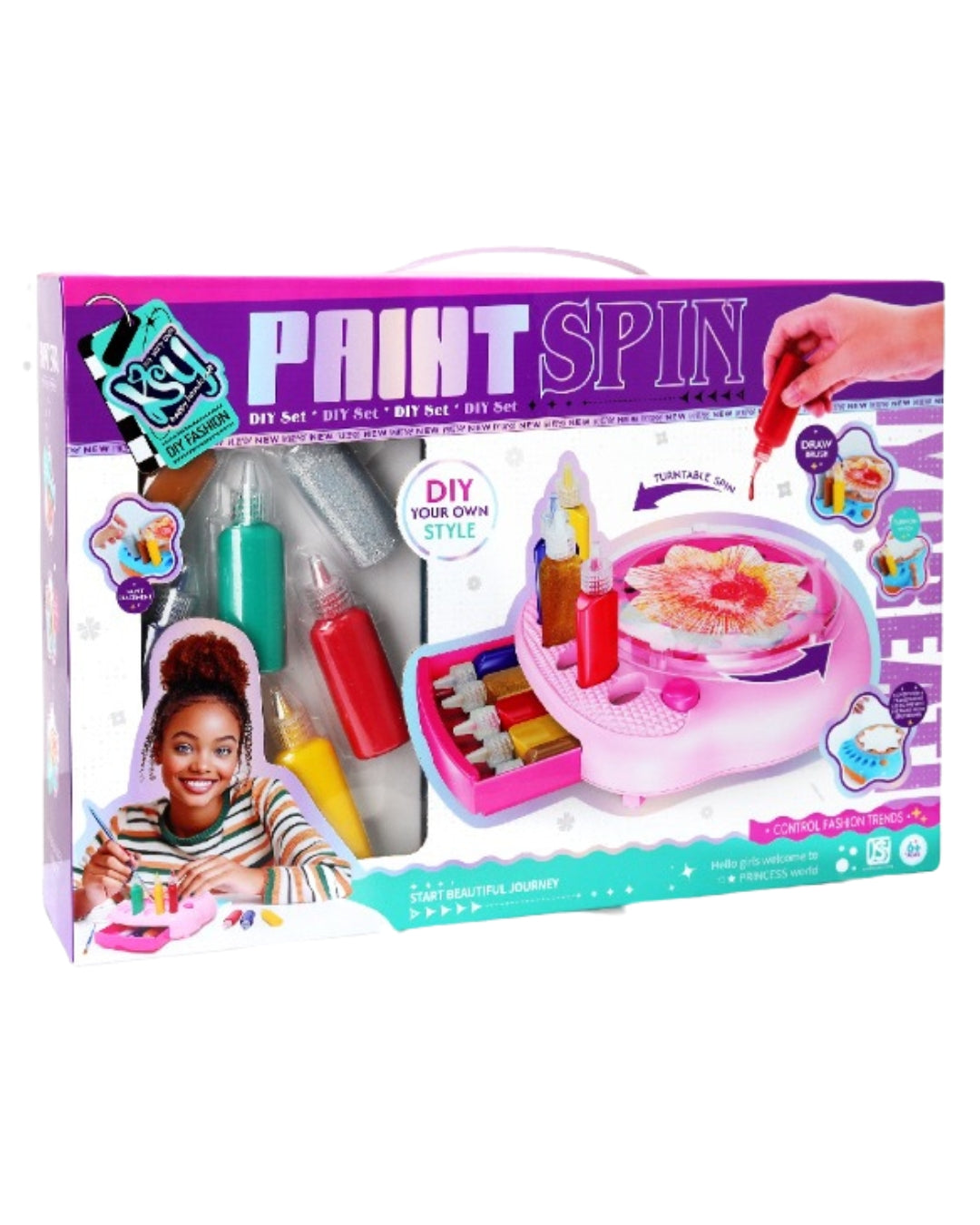 Paint Spin Art Machine Kit