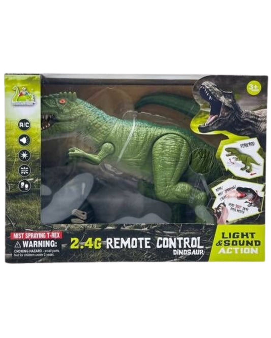 Remote Control Mist Spraying T-Rex Dinosaur Toy