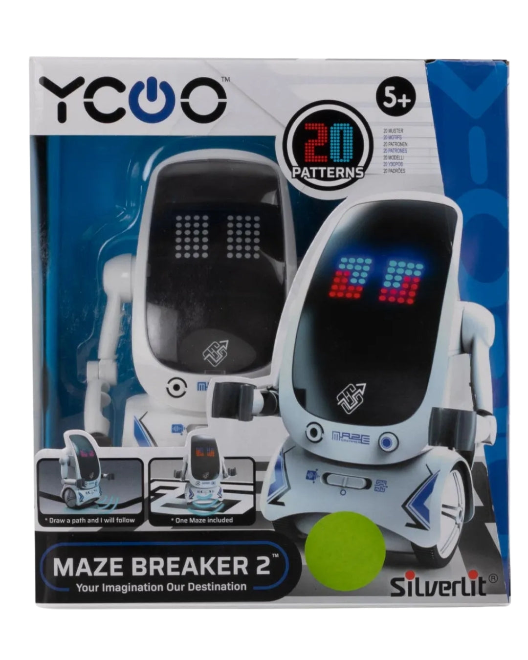 Interactive Path-Following Maze Robot