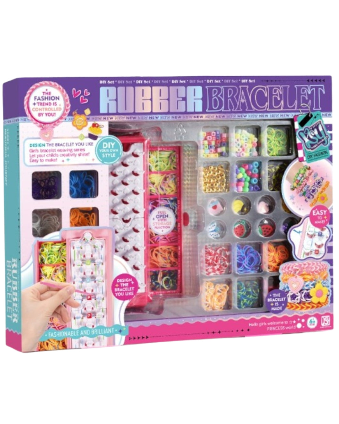 DIY Rubber Band Bracelet Making Kit