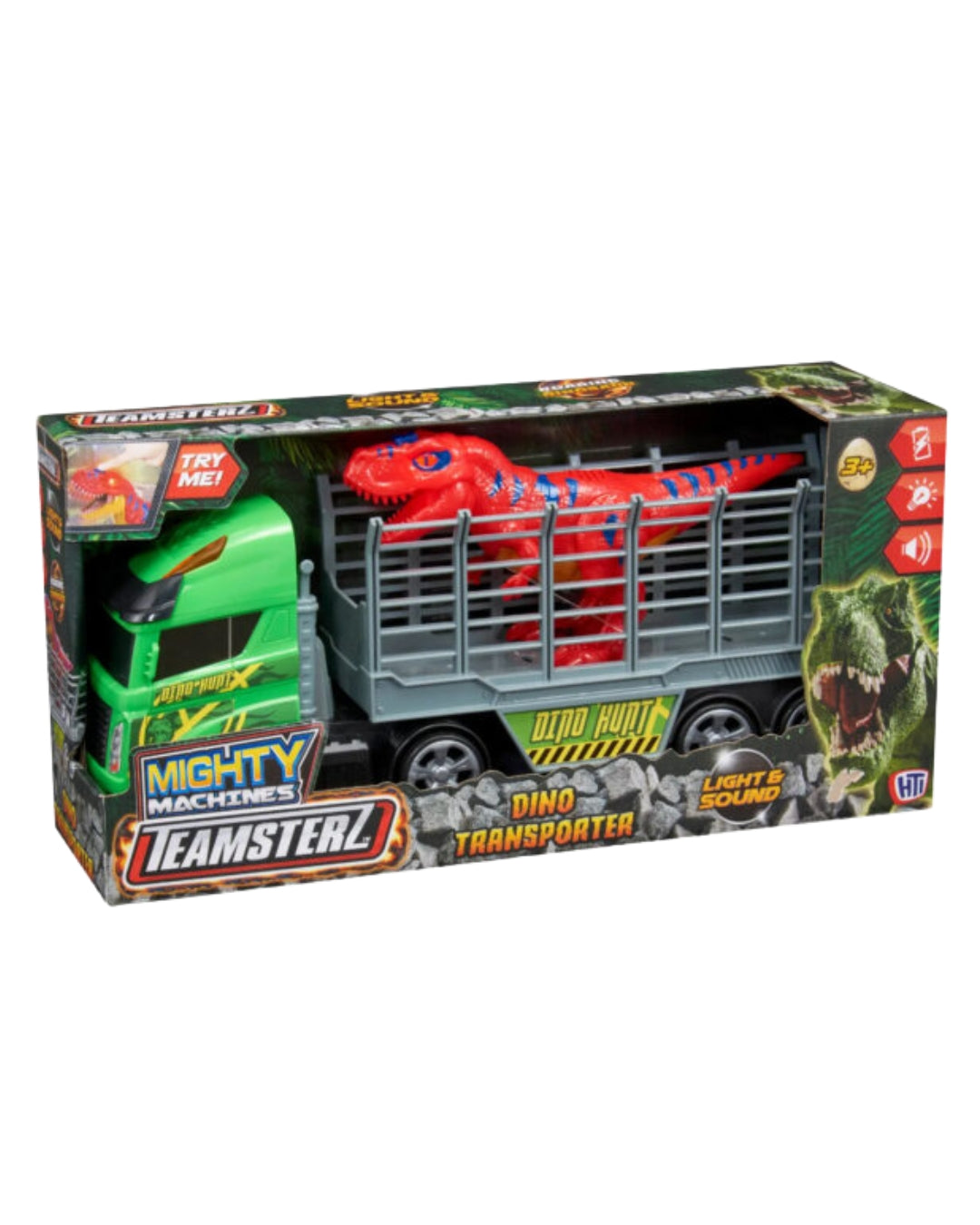 Teamsterz Light And Sound Dino Transporter