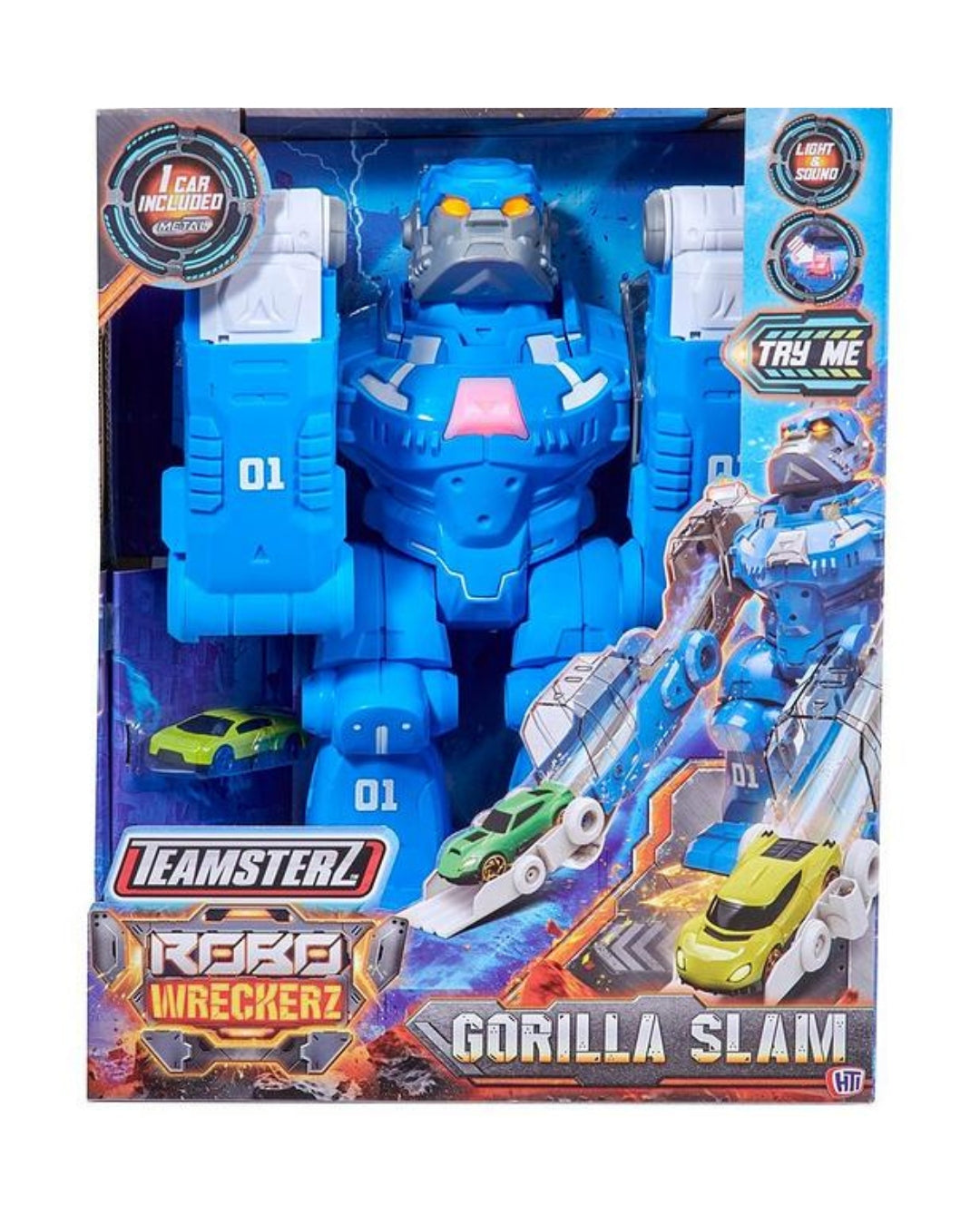 Teamsterz Robo Wreckerz Gorilla Slam Playset