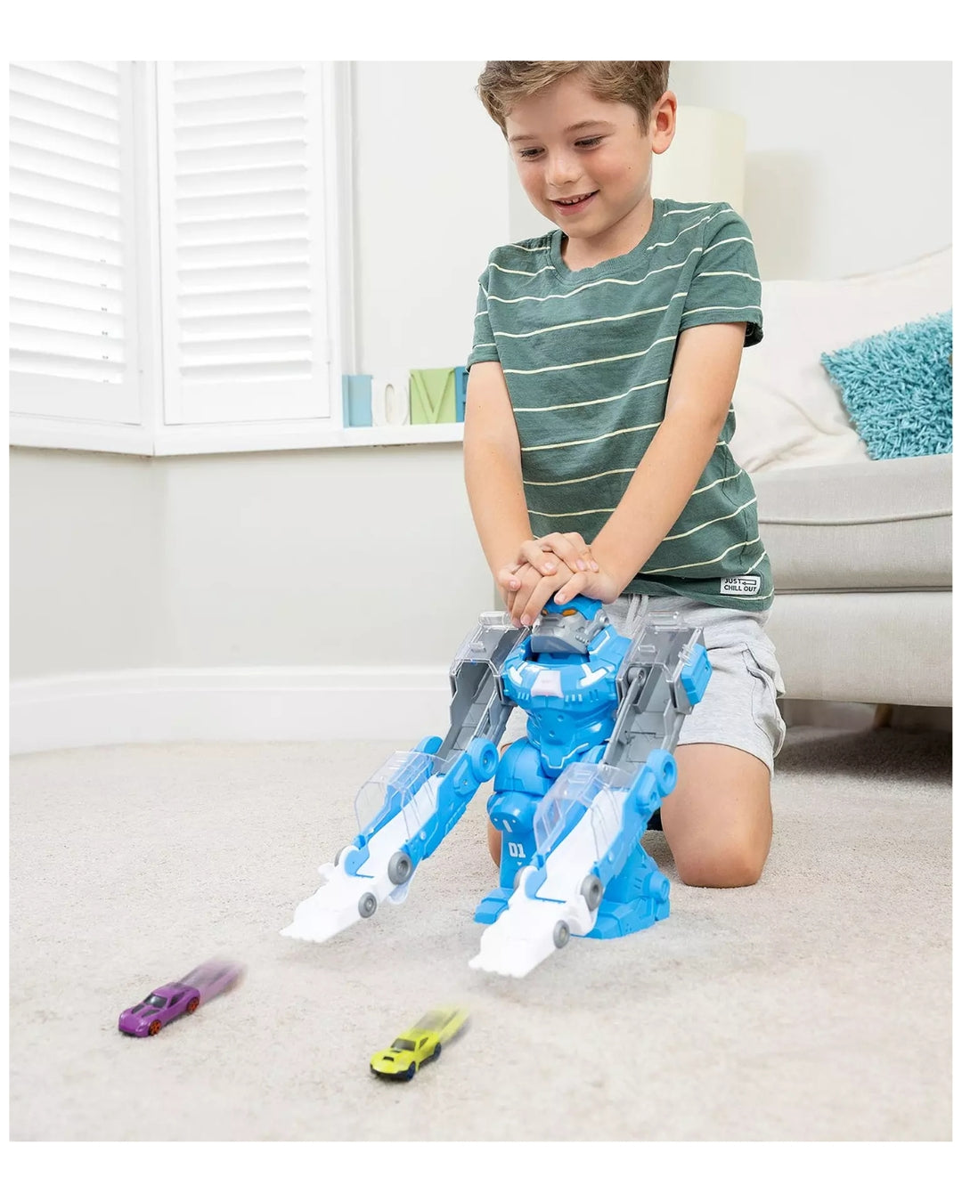 Teamsterz Robo Wreckerz Gorilla Slam Playset