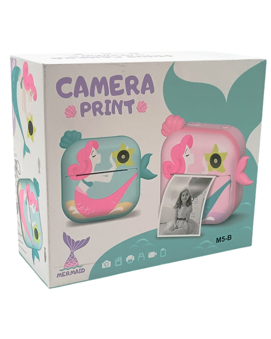 Mermaid Instant Print Camera Set (Assorted)