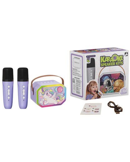 Kids Mini Bluetooth Karaoke Speaker