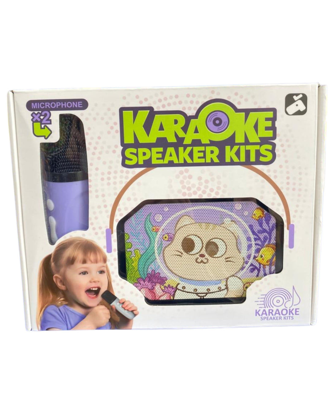 Kids Bluetooth Karaoke Speaker Kit