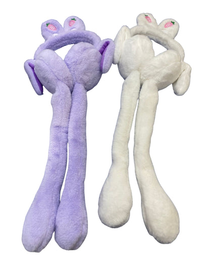 Moving Ear Rabbit Earmuffs (Assorted)