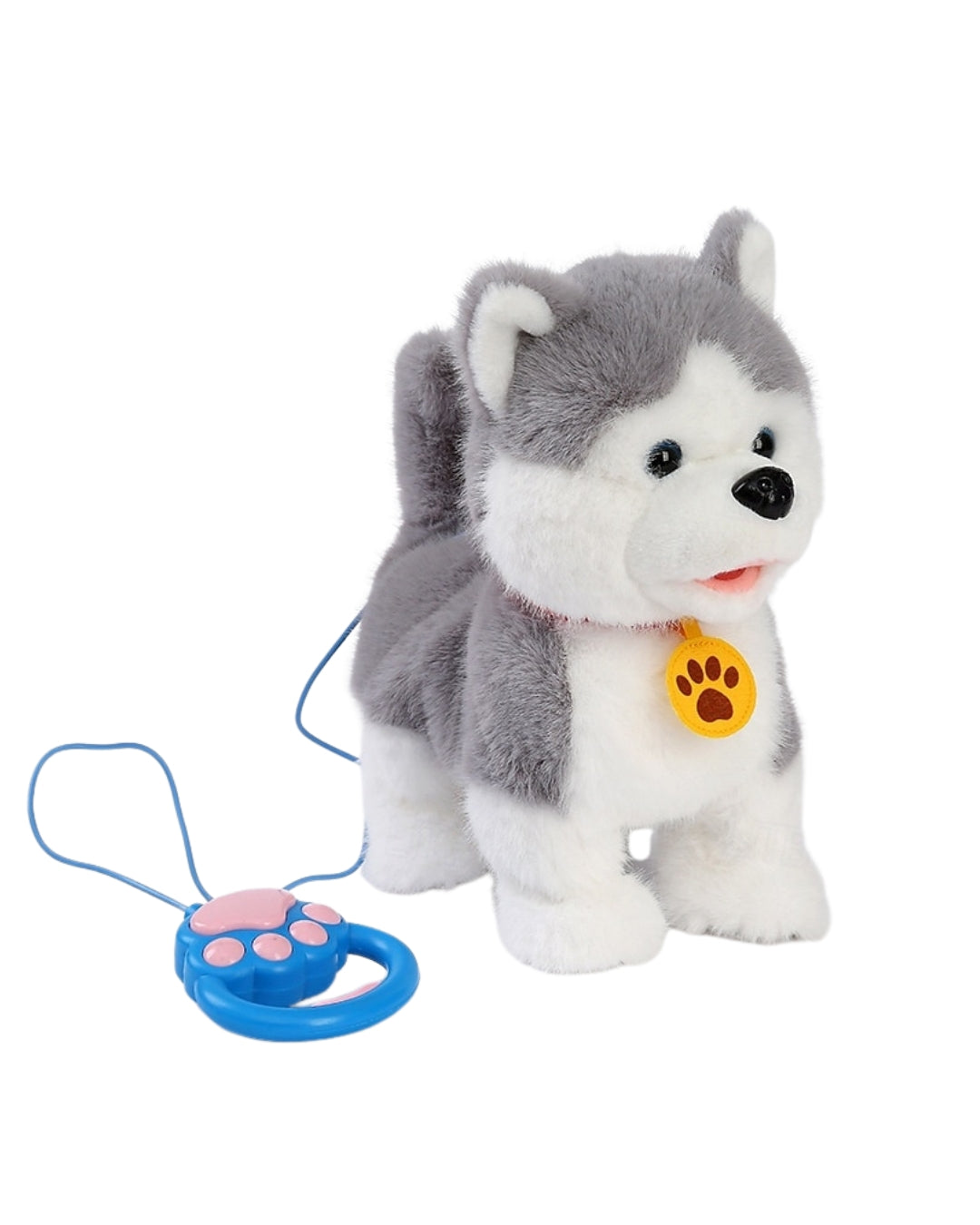 Interactive Plush Dog Toy