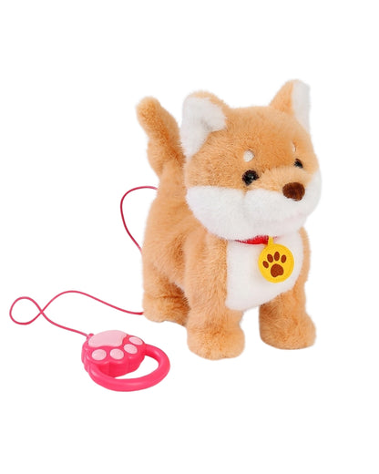 Interactive Plush Dog Toy