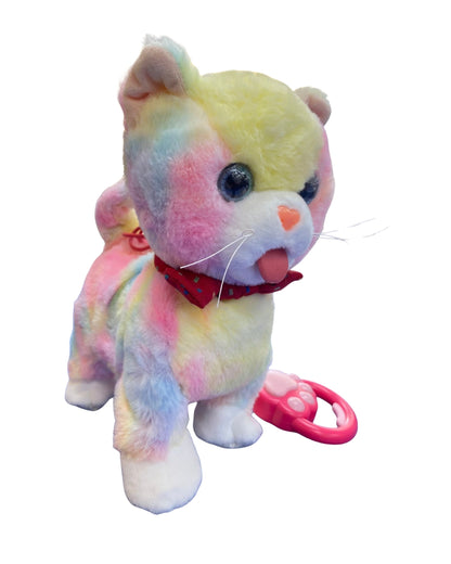 Interactive Plush Cat Toy (Assorted)