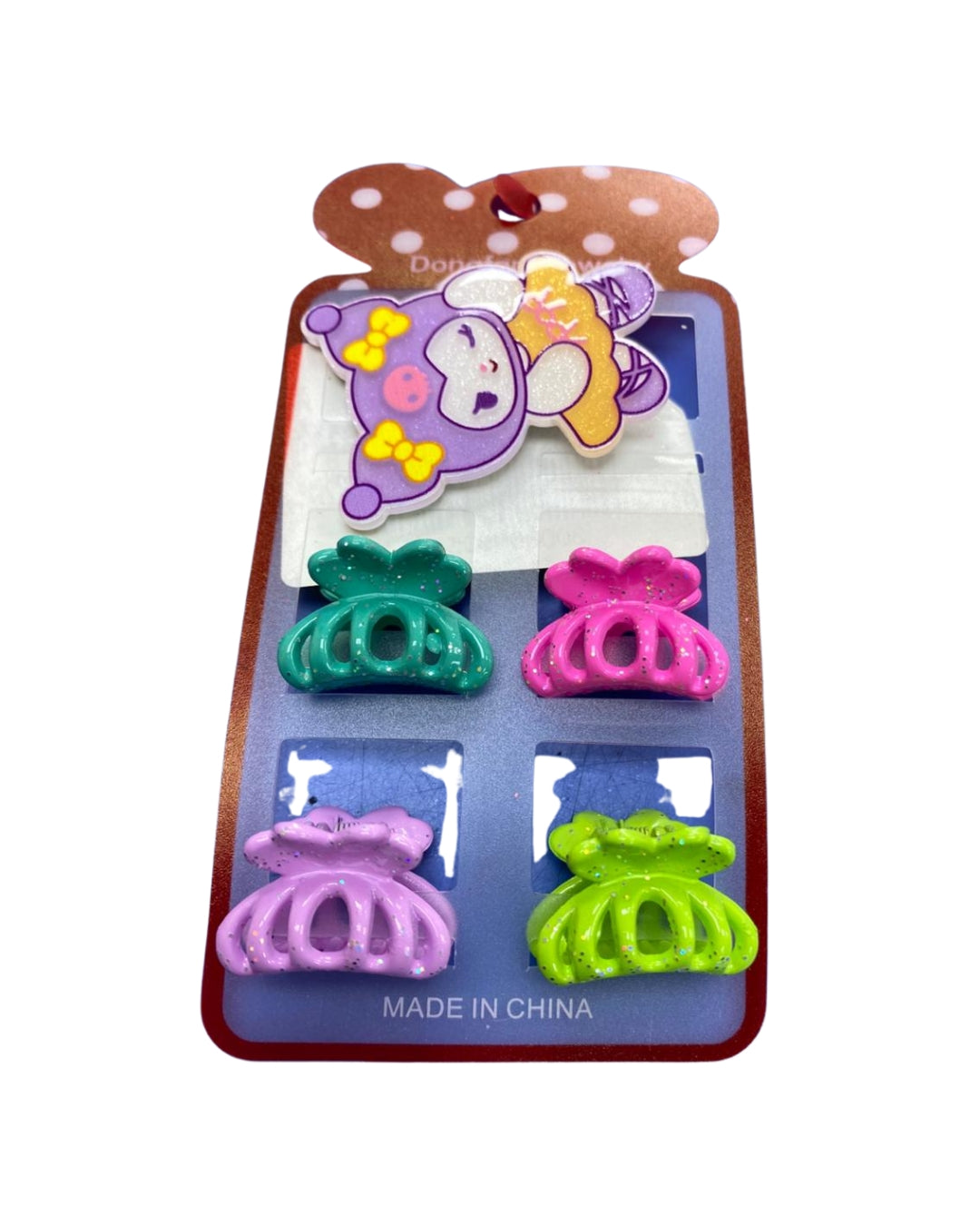 Colorful Mini Hair Claw Clip Set