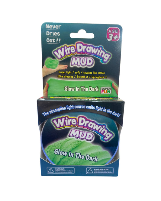 Glow in the Dark Wire Drawing Mud