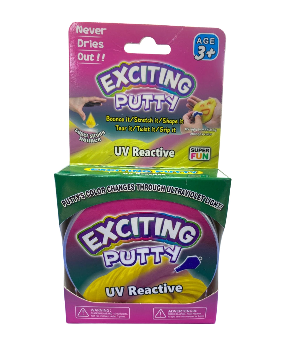 Exciting UV Putty
