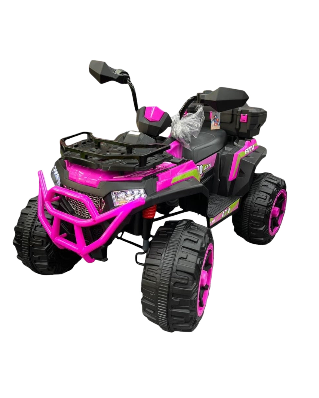 Pink and Black Electric Ride On ATV