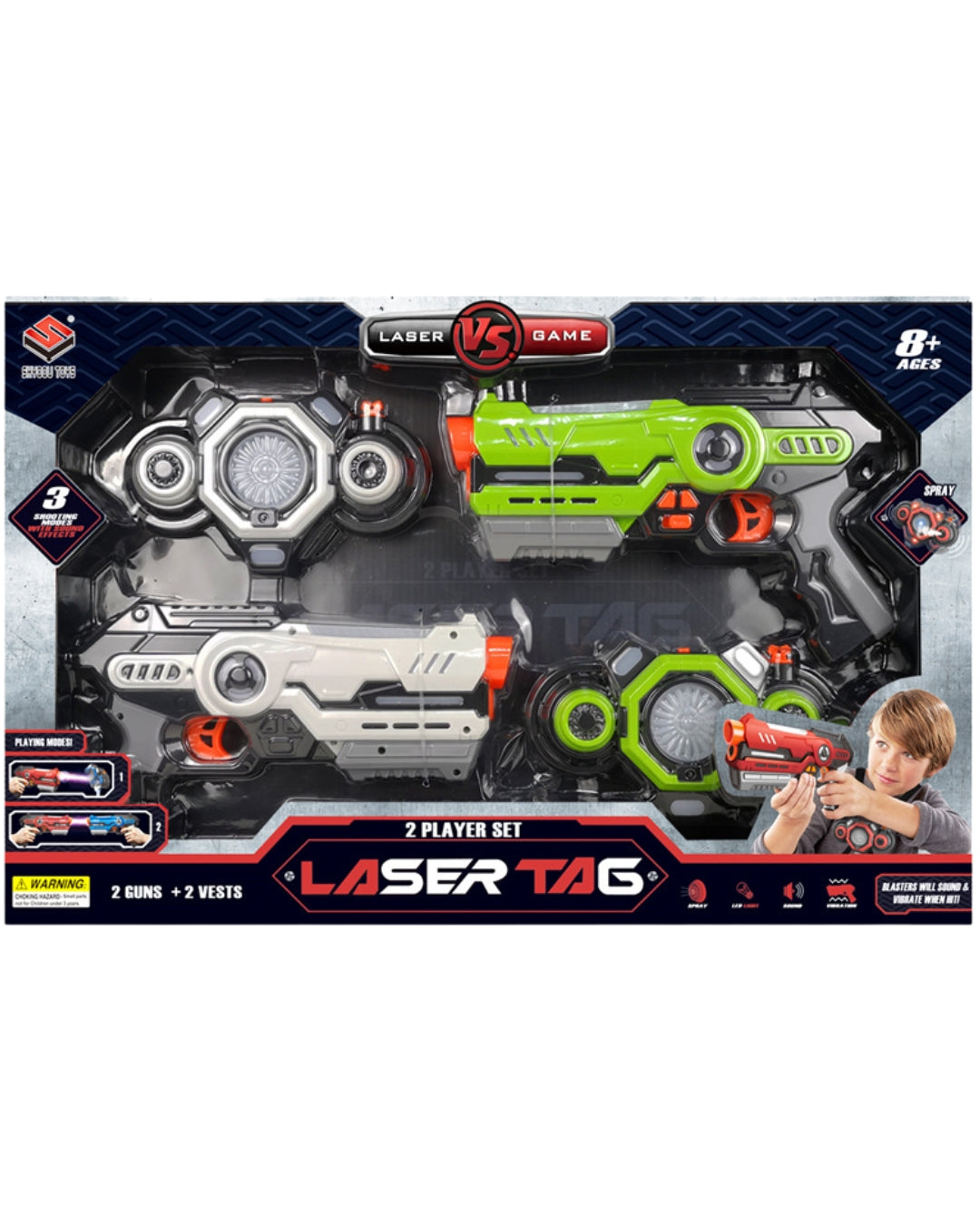 2 Player Laser Tag Set (Assorted)