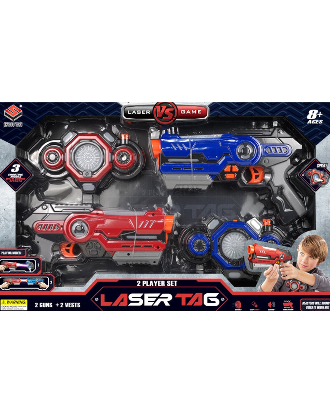 2 Player Laser Tag Set (Assorted)