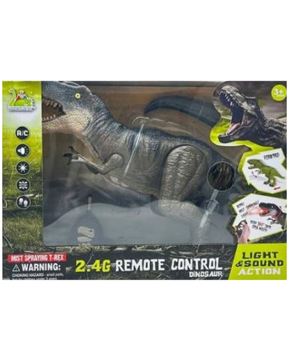 Remote Controlled Mist Spraying T-Rex Toy