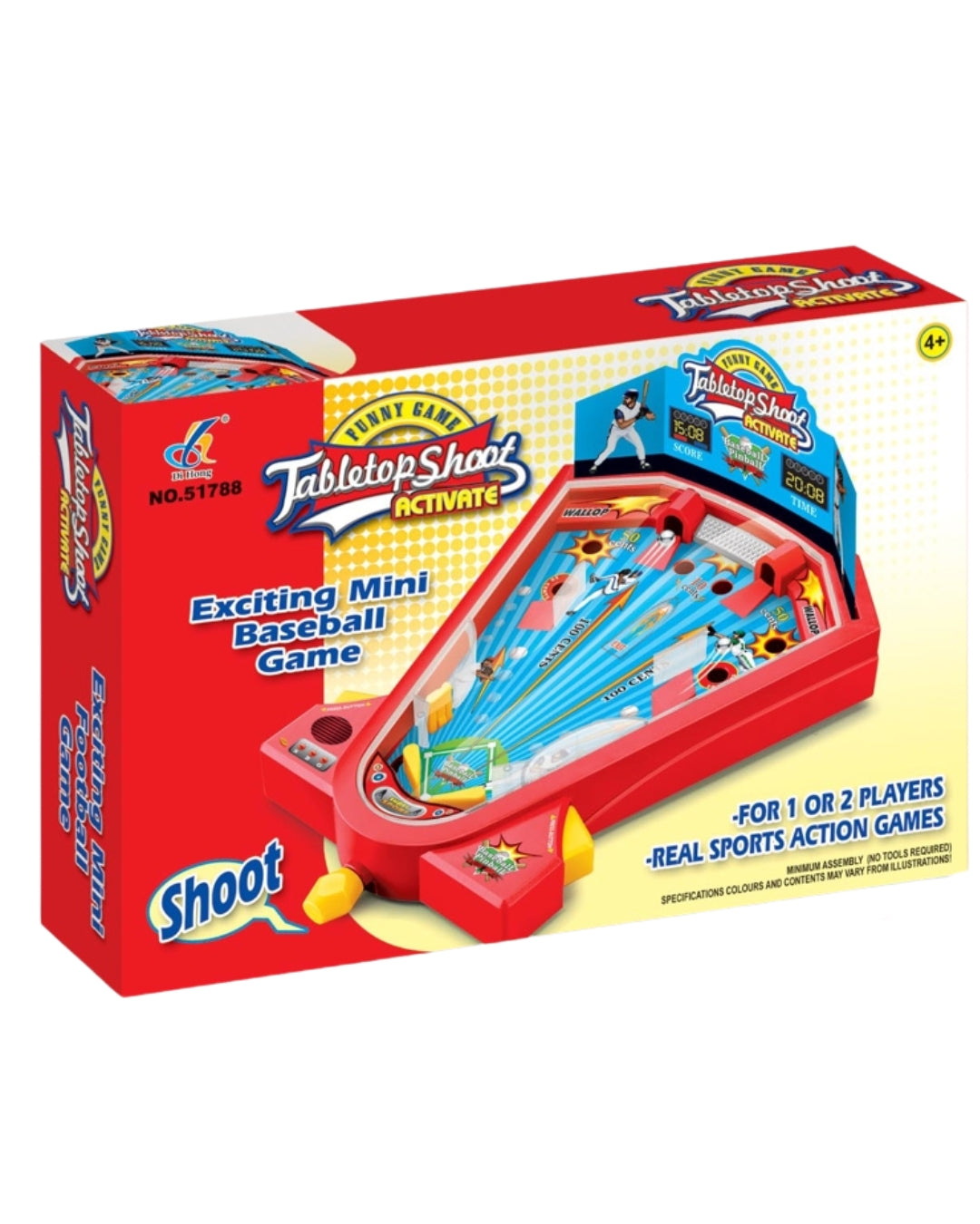 Mini Baseball Tabletop Game