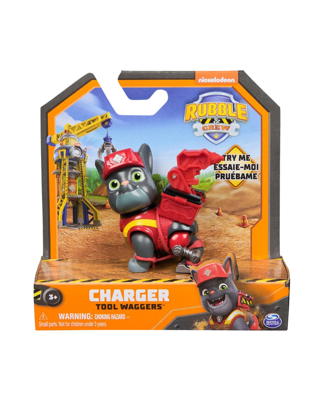 Paw Patrol Rubble & Crew Tool Waggers Action Figures (Assorted)