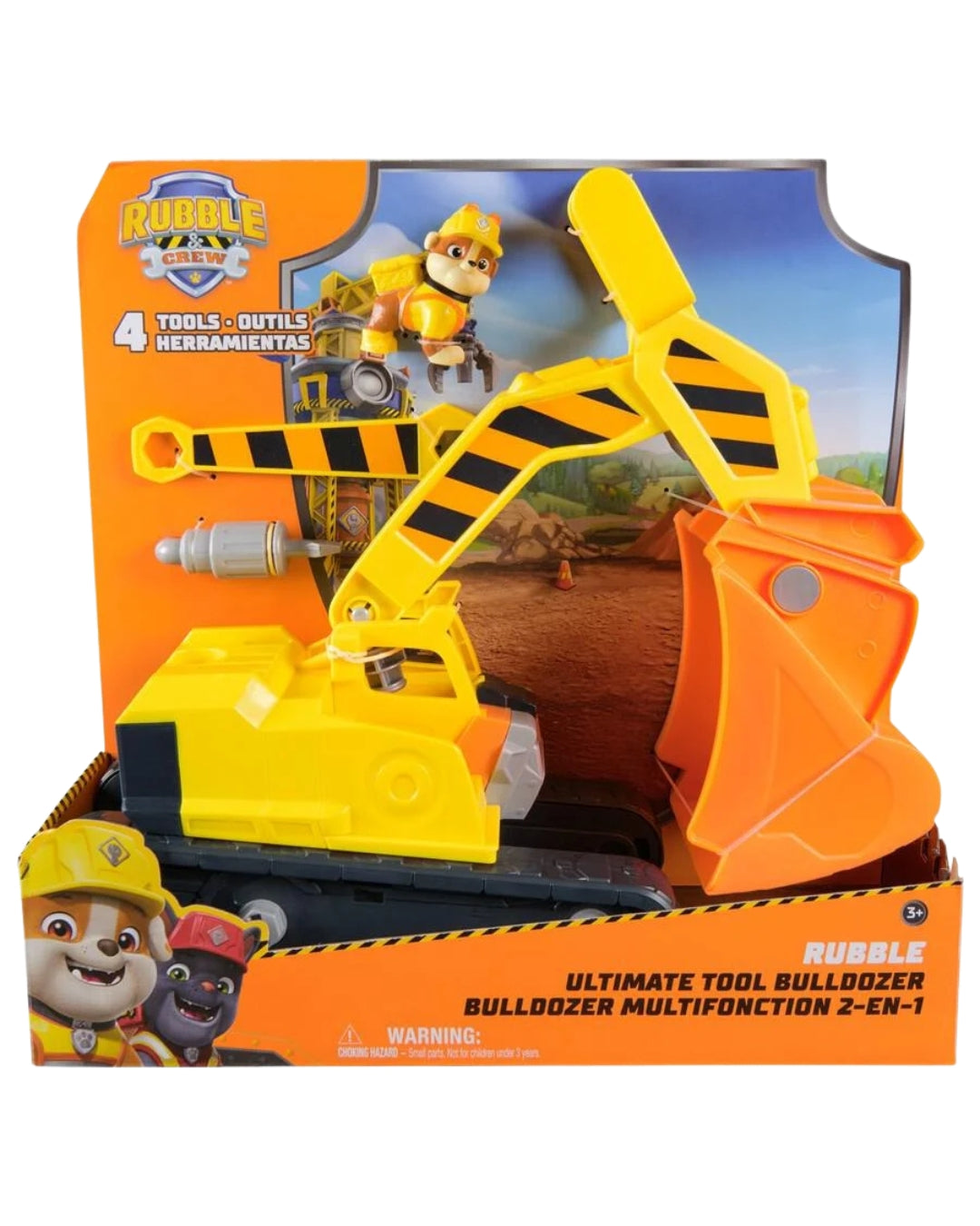 Rubble Deluxe Tool Vehicle with Figure
