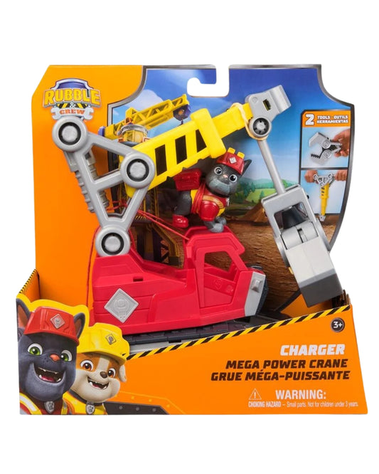 Rubble Chargers Tool Vehicle with Figure